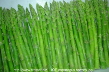 IQF green asparagus spears V38
