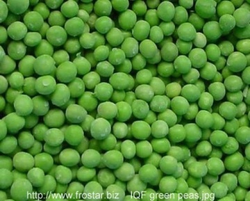 IQF green peas V16